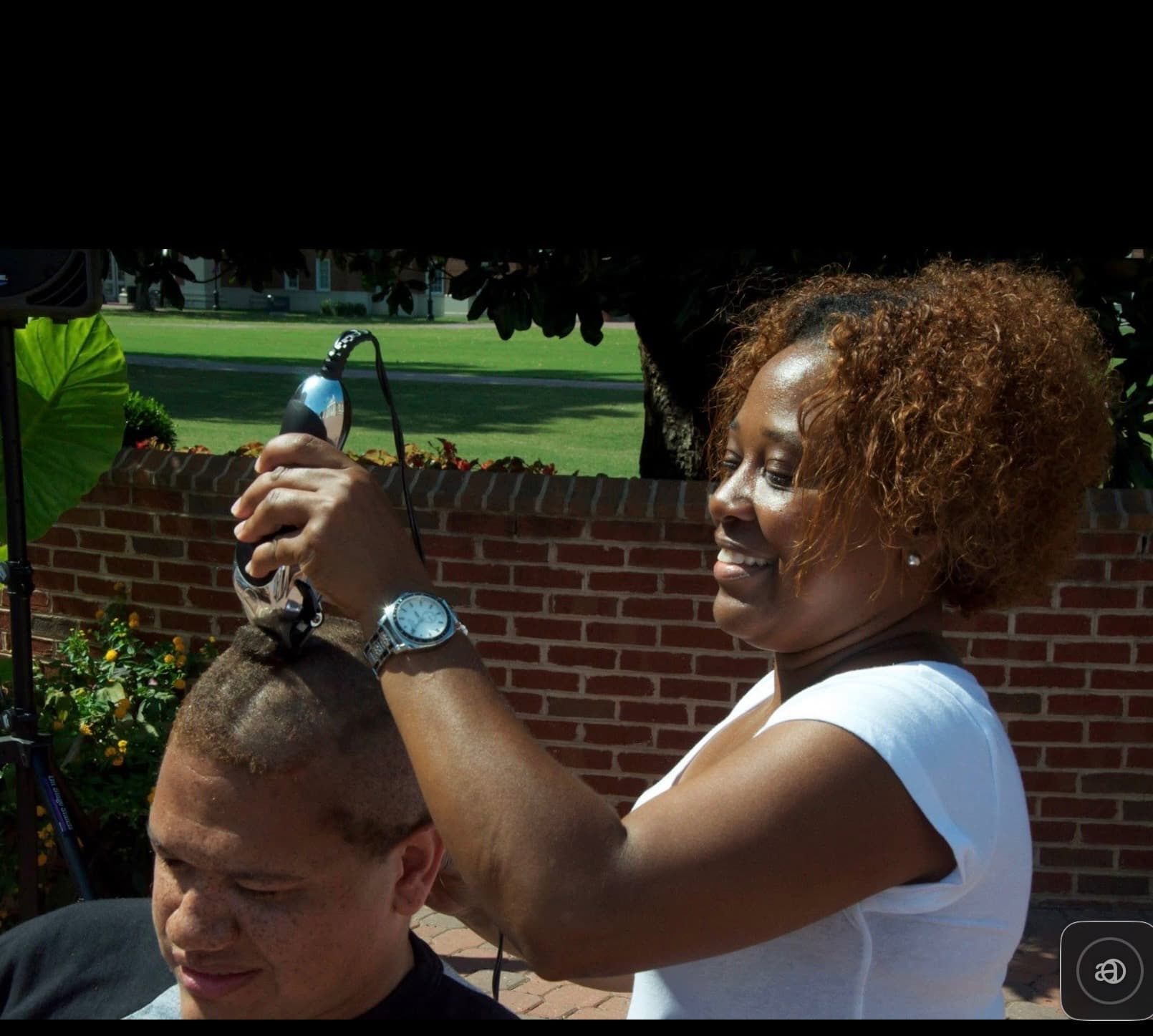 Katrina joins Bald for a Cause to uplift others